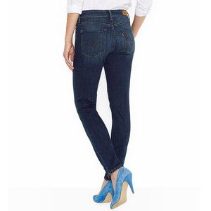 LEVI'S MIDRISE SKINNY DENIM JEANS 10 S